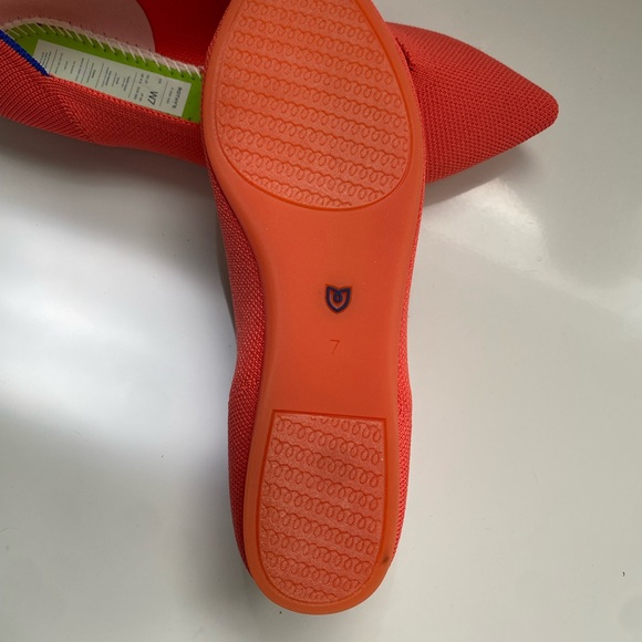 Rothy’s- The Point Flats, Tropical Punch Size 7 - Picture 5 of 6